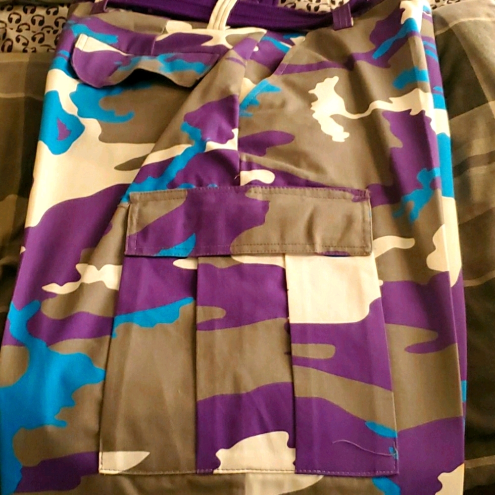 Army fatigue shorts-NEW